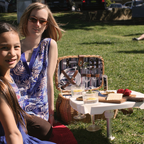 sTable - Portable Picnic Table for Beach Umbrellas and Cabanas