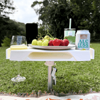 sTable - Portable Picnic Table for Beach Umbrellas and Cabanas