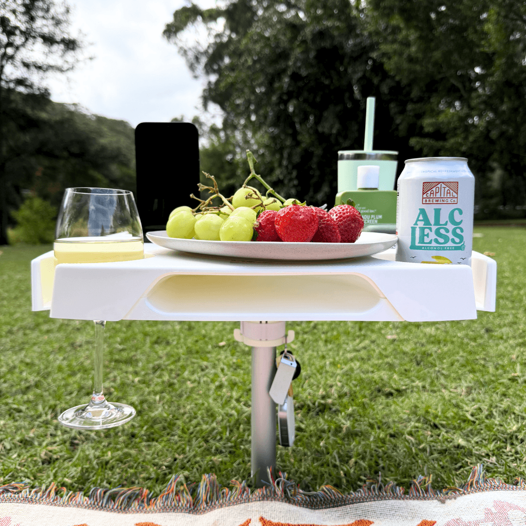 sTable - Portable Picnic Table for Beach Umbrellas and Cabanas
