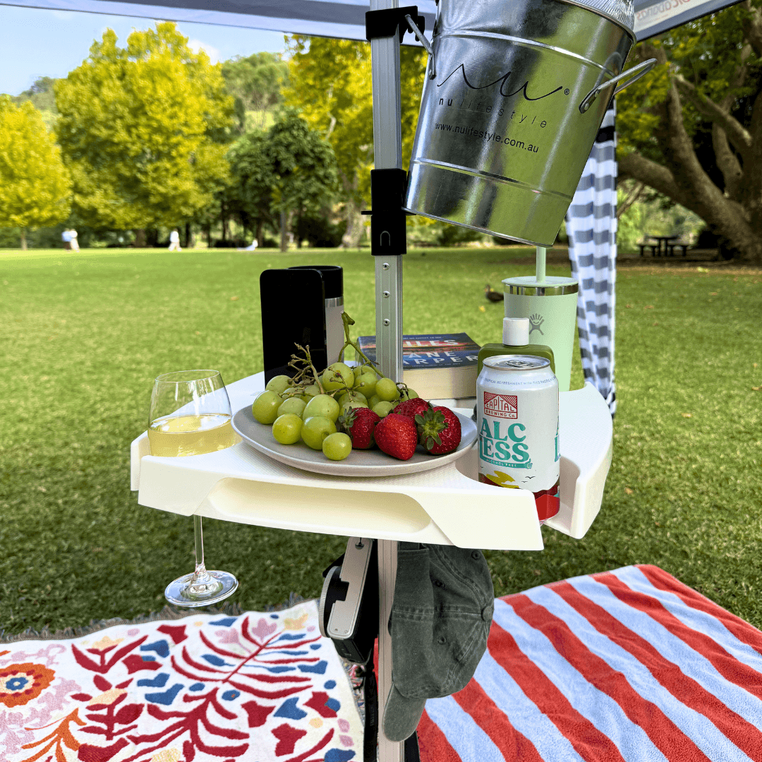 sTable - Portable Picnic Table for Beach Umbrellas and Cabanas