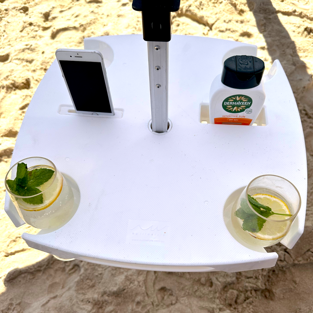 sTable - Portable Picnic Table for Beach Umbrellas and Cabanas